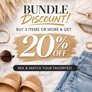 Bundle discount 😎